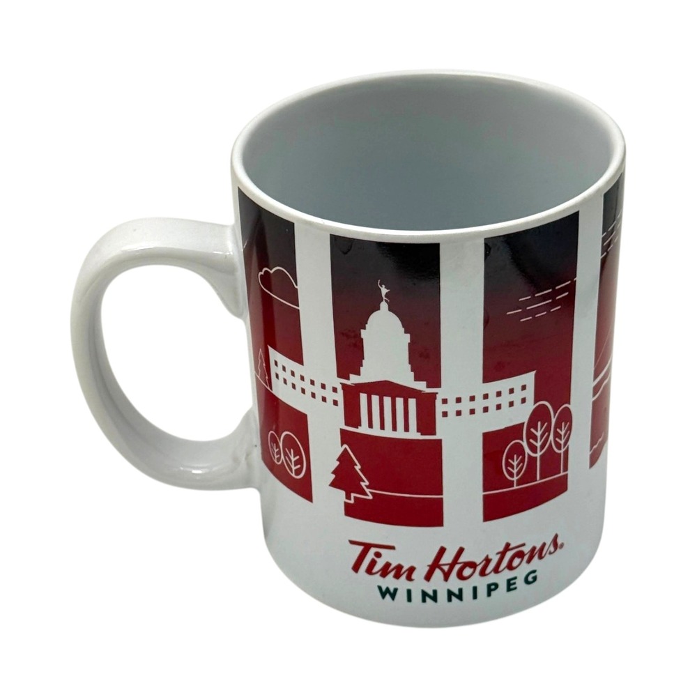 Tim Hortons Coffee Mug 12oz Winnipeg City Travellers Collection Series 1 2016‎